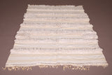Amazing flatwoven Moroccan berber rug - 3.6 FT X 6.3 FT