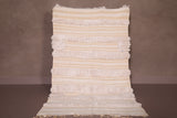 Amazing flatwoven Moroccan berber rug - 3.6 FT X 6.3 FT