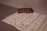 Amazing flatwoven Moroccan berber rug - 3.6 FT X 6.3 FT