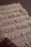 Amazing flatwoven Moroccan berber rug - 3.6 FT X 6.3 FT
