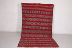 Handwoven Moroccan rug 5.5 FT X 9.5 FT