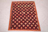 Moroccan Straw Mat  2.6 FT X 3.8 FT