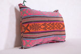 Striped moroccan pillow 12.2 INCHES X 18.8 INCHES