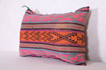 Striped moroccan pillow 12.2 INCHES X 18.8 INCHES