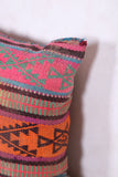 Striped moroccan pillow 12.2 INCHES X 18.8 INCHES