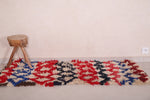 Small runner berber Moroccan handmade rug - 2.1 FT X 5.7 FT