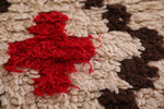 Beautiful handmade Moroccan berber rug - 2.4 FT X 5.6 FT