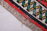 Amazing small runner moroccan carpet 5 FT X 7.9 FT