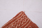 Vintage handwoven kilim 4.9 FT X 6.6 FT