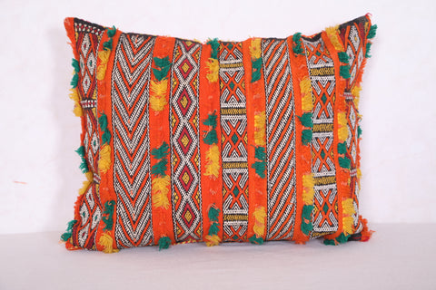 Vintage moroccan pillow 18.5 INCHES X 22.8 INCHES