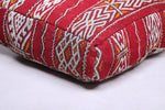 Moroccan woven berber handmade Kilim rug Pouf