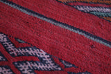 Moroccan rug Kilim 5.7 FT X 11.7 FT