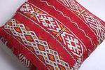 Moroccan woven berber handmade Kilim rug Pouf