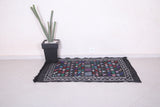 Vintage handwoven kilim 3.3 FT X 4.9 FT