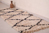 Beni ourain runner moroccan berber rug - 2.4 FT X 5.8 FT