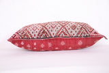 Striped moroccan pillow 12.9 INCHES X 18.5 INCHES