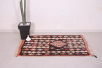 Colorful berber handmade carpet 3.7 FT X 5.2 FT