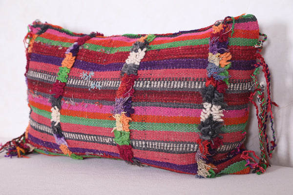 kilim Moroccan pillow 14.1 INCHES X 23.2 INCHES