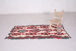 Handmade Moroccan Azilal Runner Rug - 2.8 FT x 6 FT | Boho Decor Accent