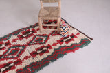 Runner fabulous Moroccan Azilal rug 2.8 FT X 6 FT
