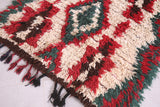 Runner fabulous Moroccan Azilal rug 2.8 FT X 6 FT