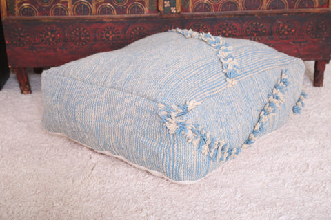 Moroccan berber handmade woven rug Pouf