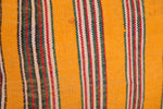 Striped moroccan pillow 14.5 INCHES X 15.3 INCHES