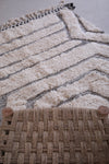 Moroccan handmade beni ourain rug 5.7 FT X 7.8 FT