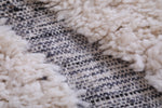 Moroccan handmade beni ourain rug 5.7 FT X 7.8 FT