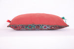 Striped moroccan pillow 12.5 INCHES X 19.6 INCHES
