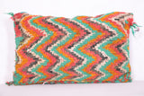 Striped moroccan pillow 12.9 INCHES X 19.6 INCHES