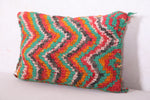 Striped moroccan pillow 12.9 INCHES X 19.6 INCHES