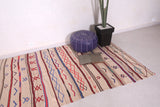 Moroccan azilal knotted berber rug 4.8 FT X 8.2 FT