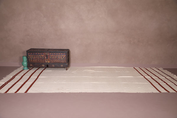 Long Entryway Berber Moroccan Rug - 6.7 FT X 15.3 FT