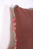 Striped moroccan pillow 13.7 INCHES X 20 INCHES