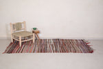 Beautiful handwoven Moroccan berber carpet - 4.2 FT X 8.7 FT