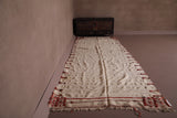 Stunning runner berber Moroccan rug , 4.3 FT X 12.2 FT