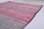 Vintage handmade moroccan rug 6.7 FT X 8.1 FT