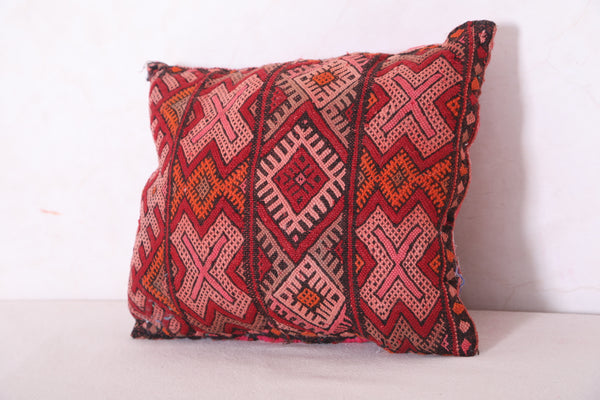 kilim moroccan pillow 12.5 INCHES X 14.5 INCHES