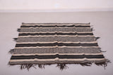 Handwoven moroccan rug 4.3 ft x 4.1 ft