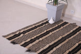 Handwoven moroccan rug 4.3 ft x 4.1 ft