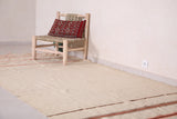 Runner flatwoven vintage Moroccan carpet - 5.5 FT X 11.4 FT
