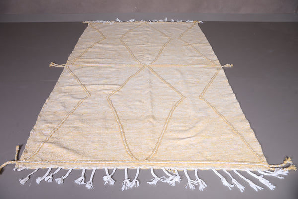 Moroccan berber handwoven kilim rug - 6 FT X 9.8 FT