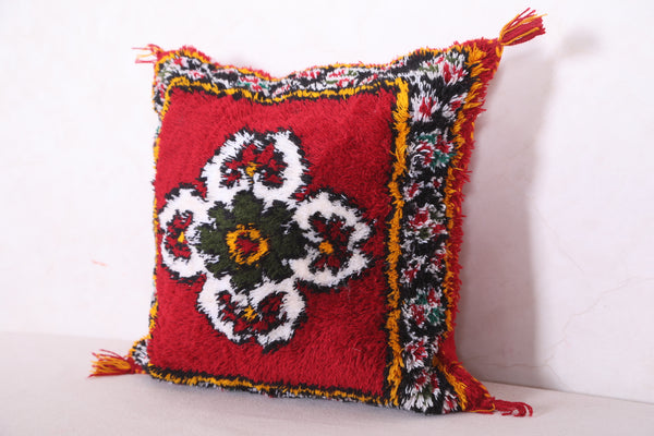 kilim moroccan pillow  17.7 INCHES X 17.7 INCHES