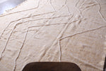 Moroccan berber handwoven kilim rug 9.5 FT X 13.9 FT
