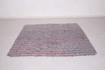 Handmade moroccan rug 5.8 FT X 6.5 FT