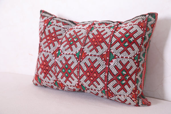 Vintage moroccan pillow 14.9 INCHES X 21.6 INCHES