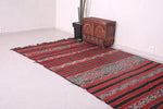 Hand woven berber moroccan  rug 5.4 FT X 10.7 FT