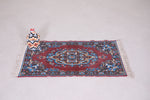 Small vuntage moroccan rug 1.9 FT X 3.5 FT