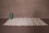 Flatwoven berber handmade Moroccan rug ,  3.6 FT X 7.4 FT